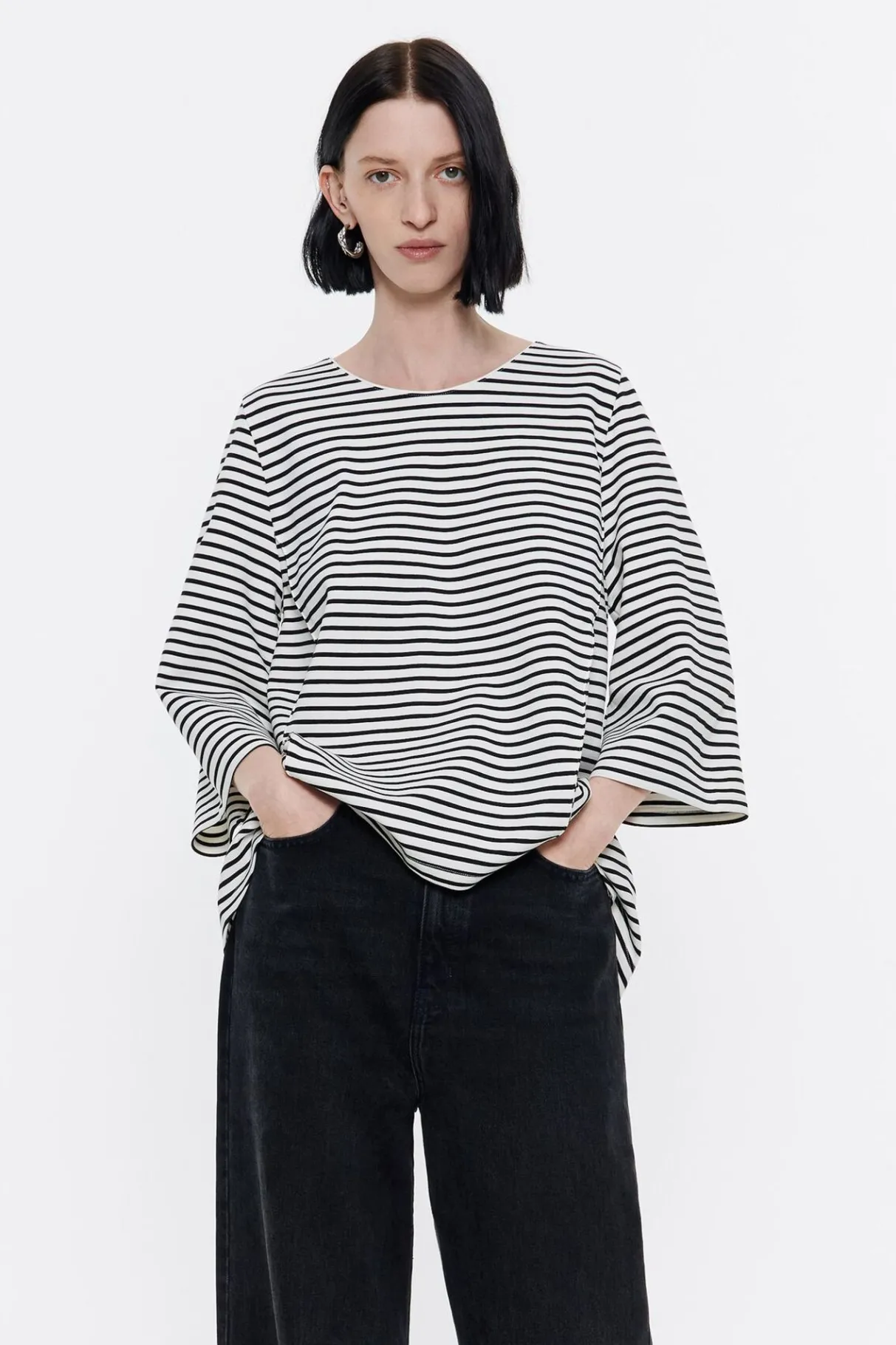 Mujer BIMBA Y LOLA Camisetas<Camiseta Punto Roma Rayas