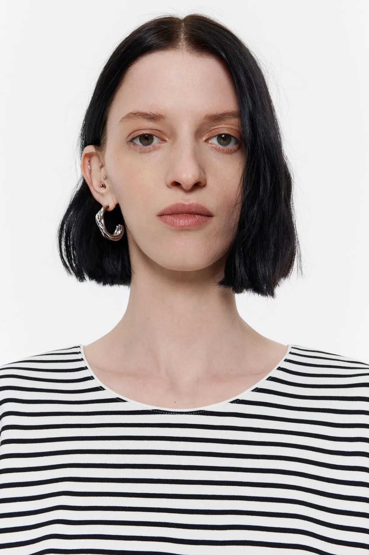 Mujer BIMBA Y LOLA Camisetas<Camiseta Punto Roma Rayas