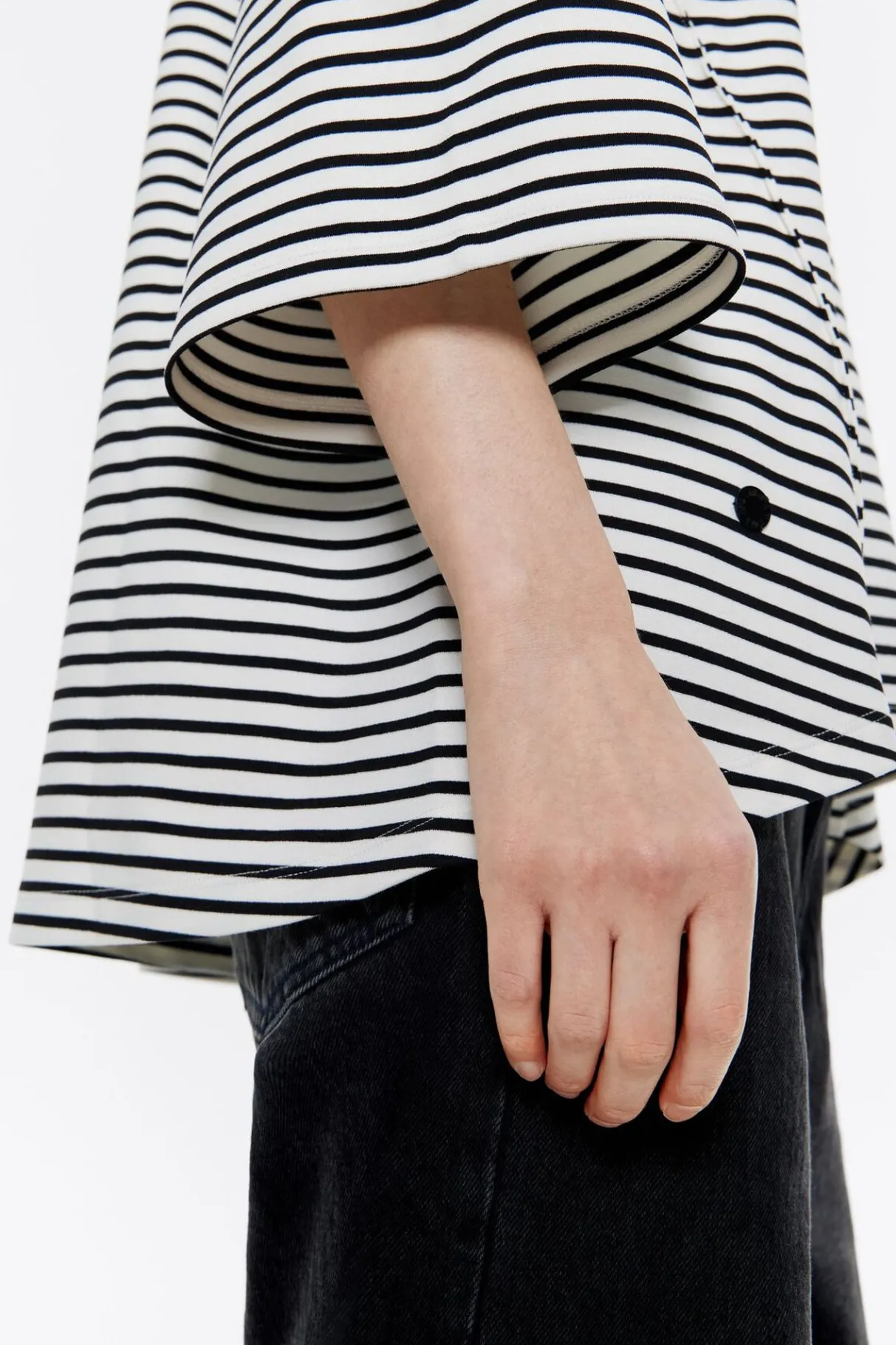 Mujer BIMBA Y LOLA Camisetas<Camiseta Punto Roma Rayas