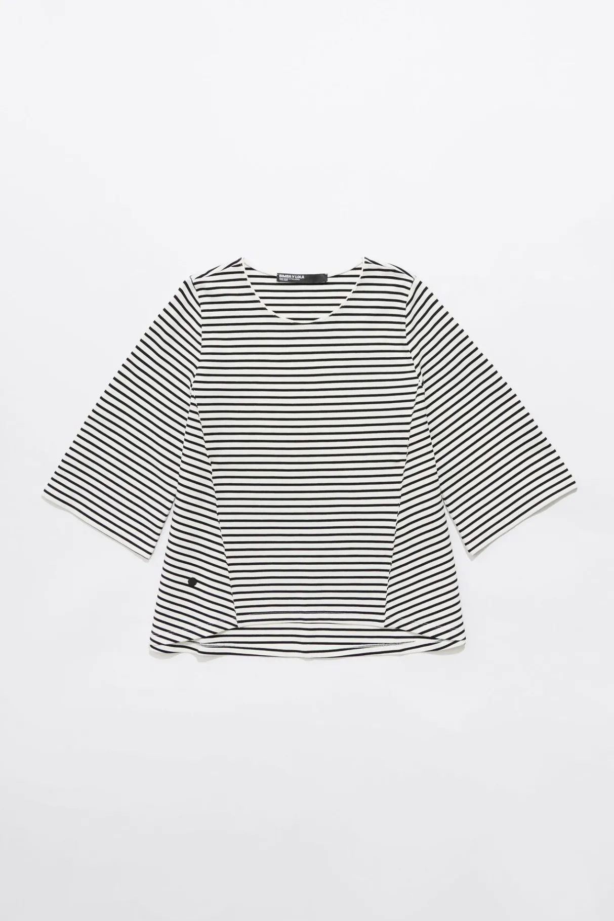 Mujer BIMBA Y LOLA Camisetas<Camiseta Punto Roma Rayas