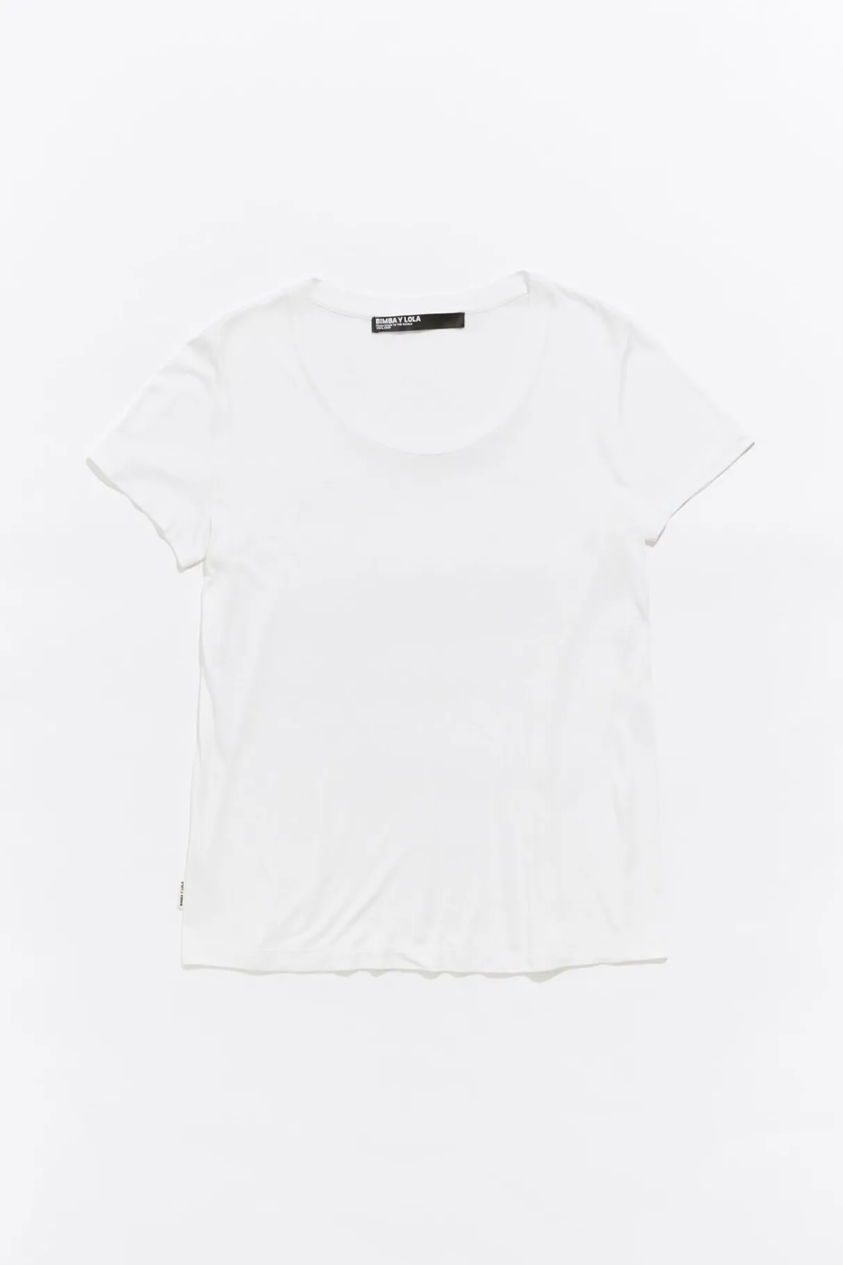 Mujer BIMBA Y LOLA Camisetas<Camiseta Recta Blanca
