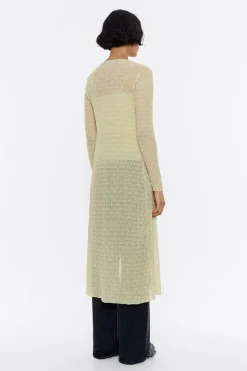 Mujer BIMBA Y LOLA Punto<Cardigan Largo Maxi Punto Lima