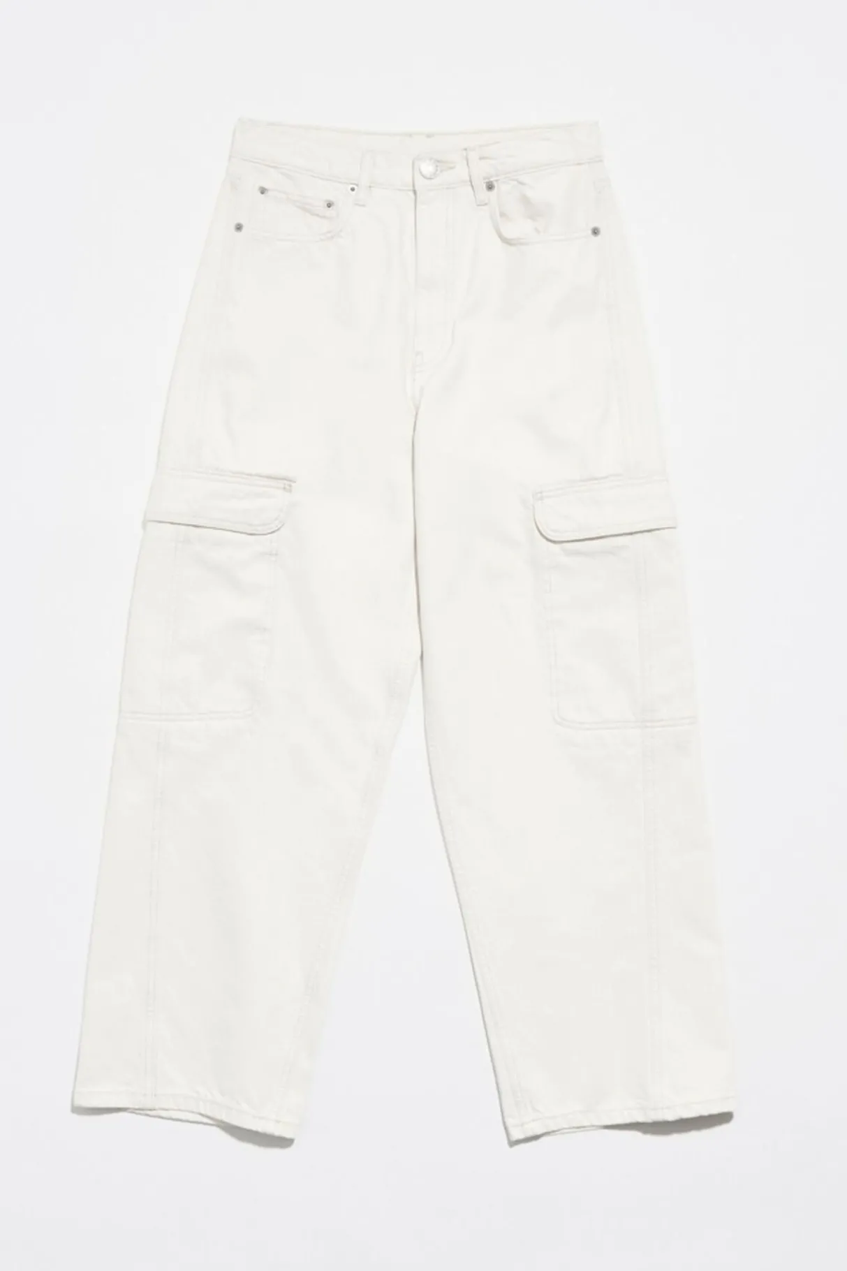 Mujer BIMBA Y LOLA Denim<Cargo - Vaquero Bolsillos Crudo