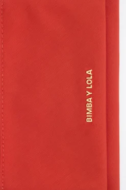 Mujer BIMBA Y LOLA Nylon<Cartera Doble Nylon Coral