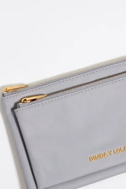 Mujer BIMBA Y LOLA Nylon<Cartera Doble Nylon Lila Empolvado