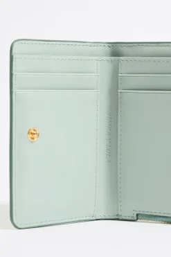 Mujer BIMBA Y LOLA Carteras Y Monederos<Cartera Grabado Cocodrilo Verde Claro