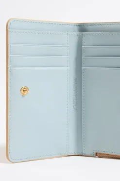 Mujer BIMBA Y LOLA Carteras Y Monederos<Cartera Grabado Cocodrilo Arena