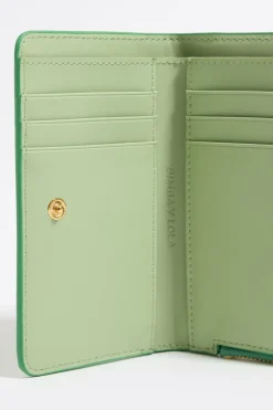 Mujer BIMBA Y LOLA Carteras Y Monederos<Cartera Grabado Cocodrilo Verde