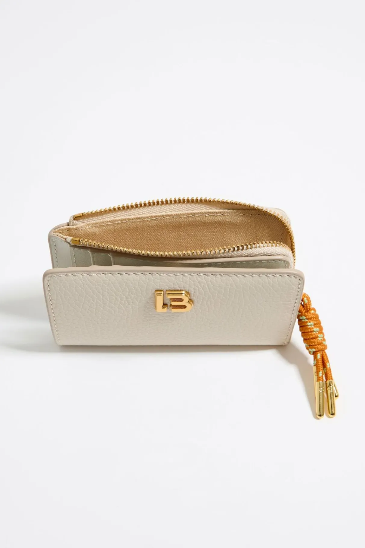 Mujer BIMBA Y LOLA Piel<Cartera Piel Blanco Roto