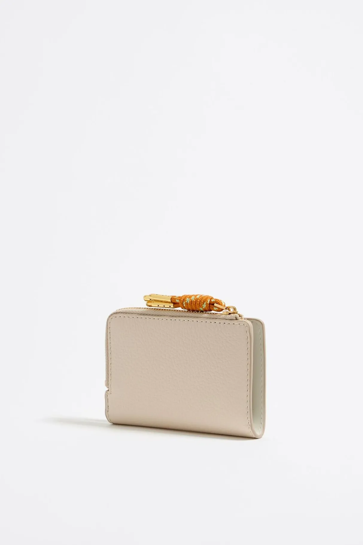 Mujer BIMBA Y LOLA Piel<Cartera Piel Blanco Roto