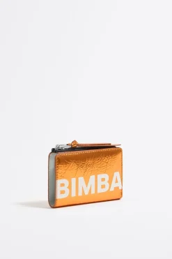 Mujer BIMBA Y LOLA Piel<Cartera Piel Naranja
