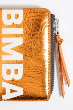Mujer BIMBA Y LOLA Piel<Cartera Piel Naranja