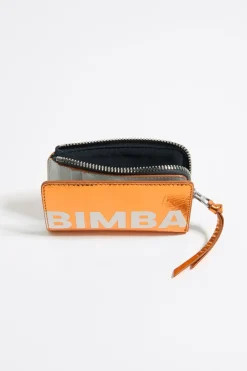 Mujer BIMBA Y LOLA Piel<Cartera Piel Naranja