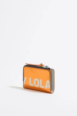 Mujer BIMBA Y LOLA Piel<Cartera Piel Naranja