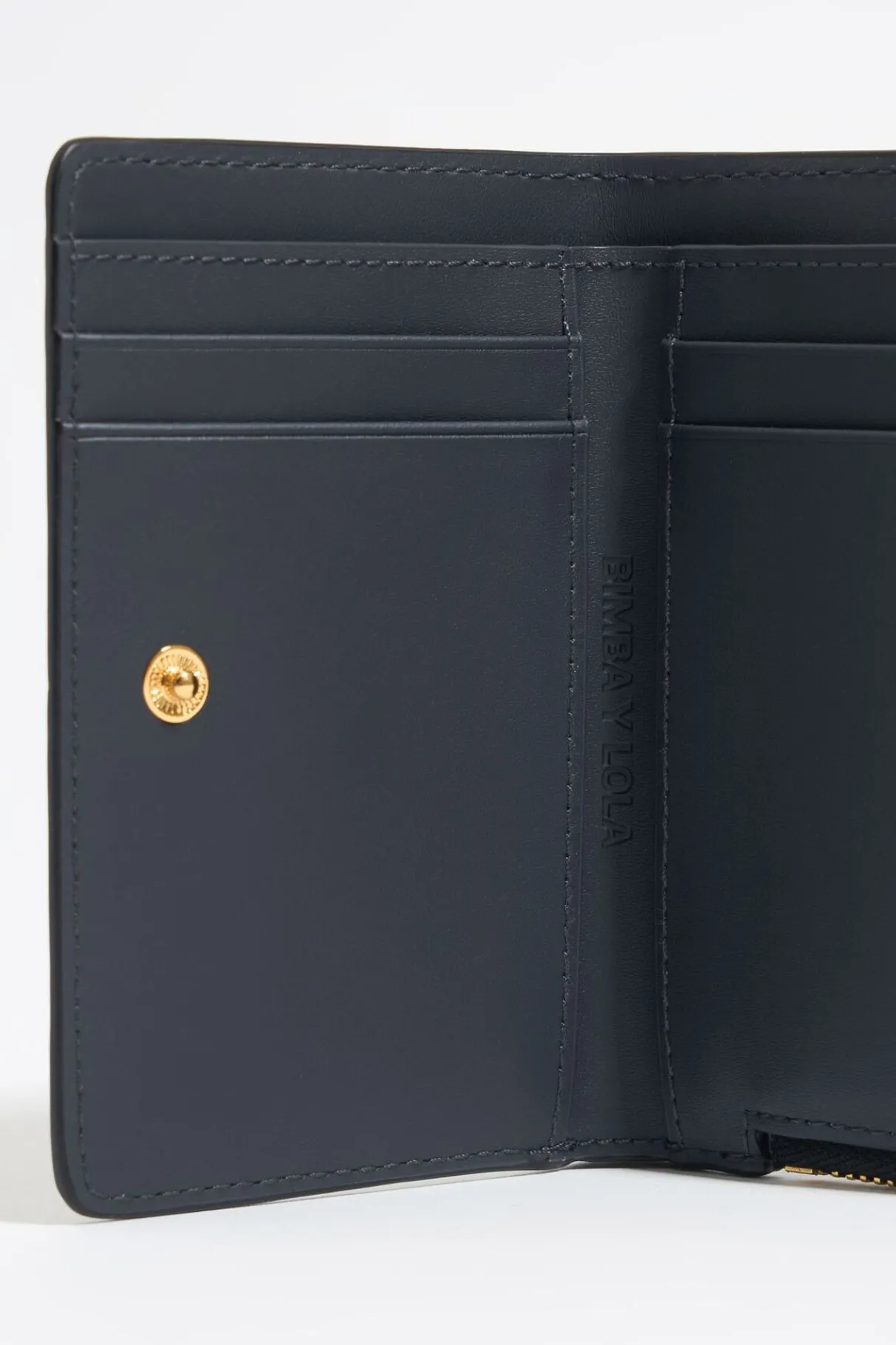 Mujer BIMBA Y LOLA Piel<Cartera Piel Negra