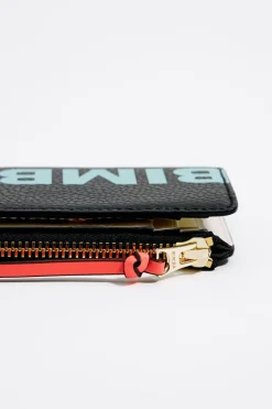 Mujer BIMBA Y LOLA Piel<Cartera Rectangular Piel Negra