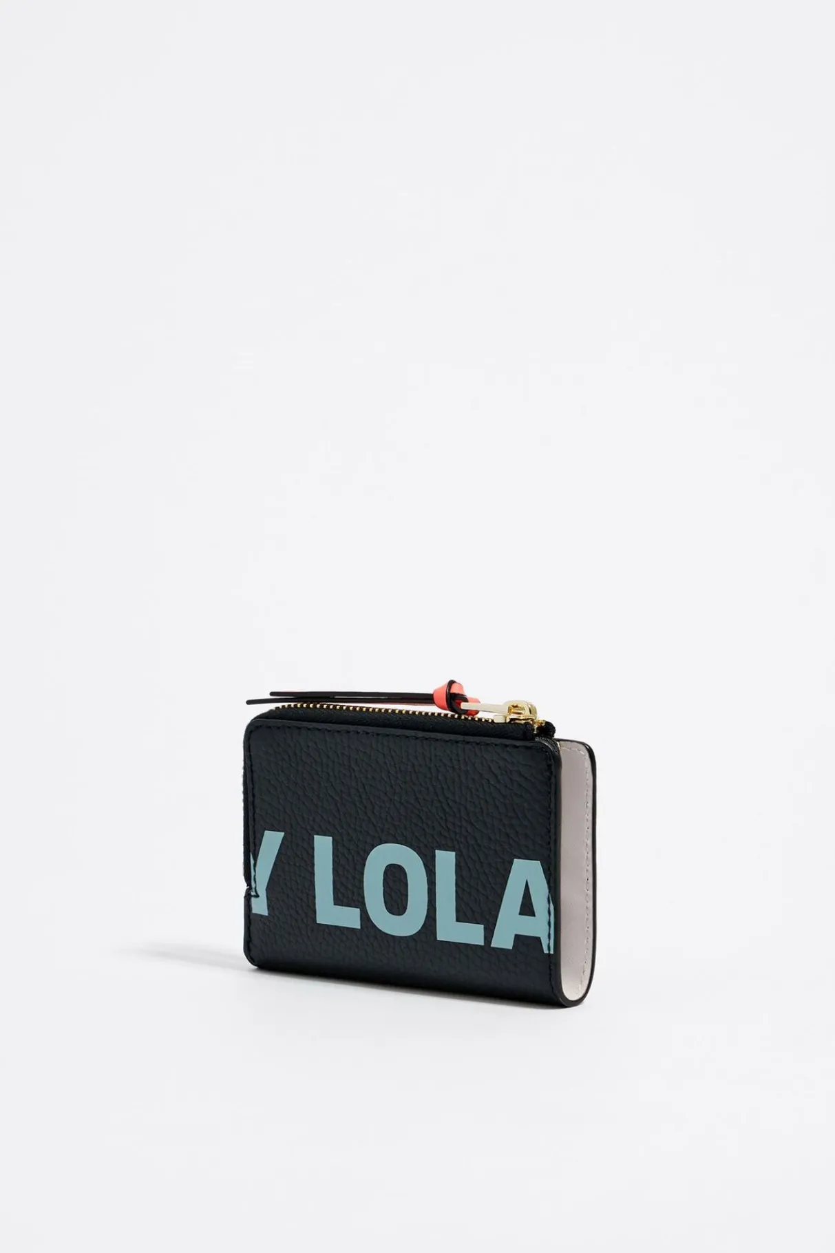 Mujer BIMBA Y LOLA Piel<Cartera Rectangular Piel Negra