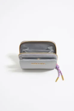 Mujer BIMBA Y LOLA Nylon<Cartera Solapa Nylon Lila Empolvado