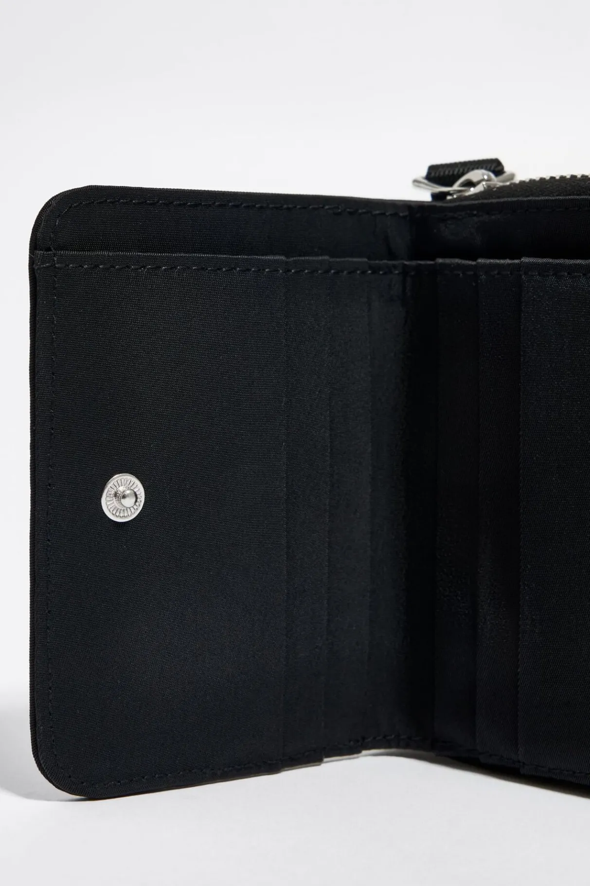 Mujer BIMBA Y LOLA Nylon<Cartera Solapa Nylon Negra