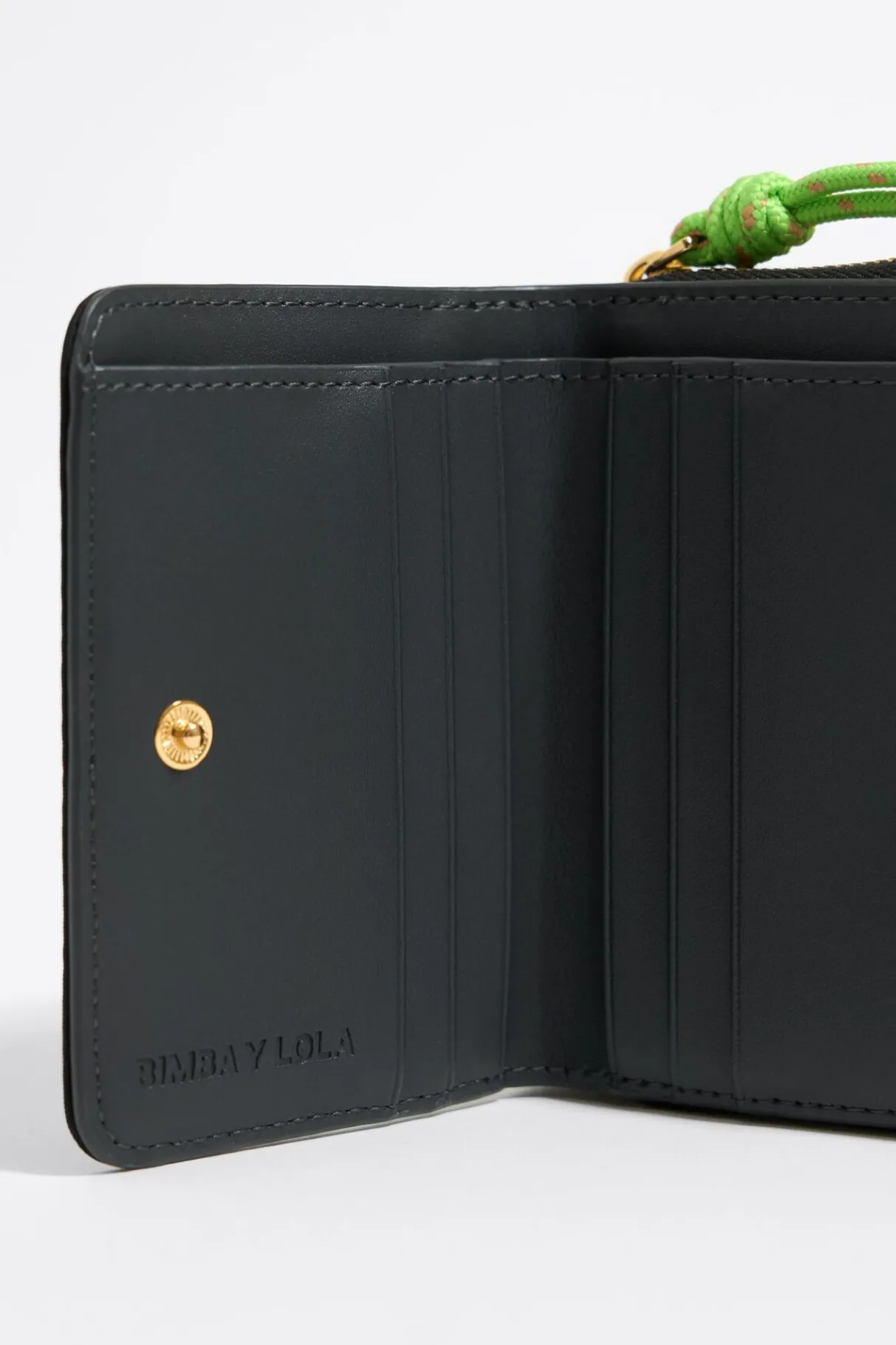 Mujer BIMBA Y LOLA Nylon<Cartera Solapa Nylon Negra