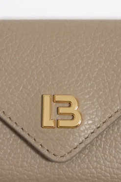 Mujer BIMBA Y LOLA Piel<Cartera Solapa Piel Topo