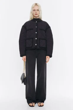 Mujer BIMBA Y LOLA Gabardinas Y Chaquetas<Cazadora Acolchada Medianoche