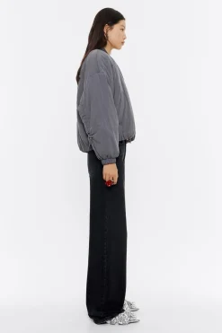 Mujer BIMBA Y LOLA Gabardinas Y Chaquetas<Cazadora Acolchada Reversible Gris