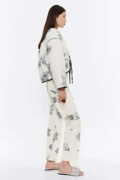 Mujer BIMBA Y LOLA Total Look<Cazadora Corta Acolchada Canary Pop Blanca