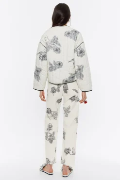 Mujer BIMBA Y LOLA Total Look<Cazadora Corta Acolchada Canary Pop Blanca