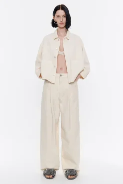 Mujer BIMBA Y LOLA Denim<Cazadora Denim Recta Cruda