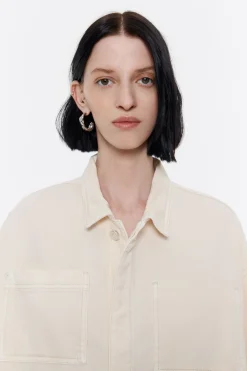 Mujer BIMBA Y LOLA Denim<Cazadora Denim Recta Cruda