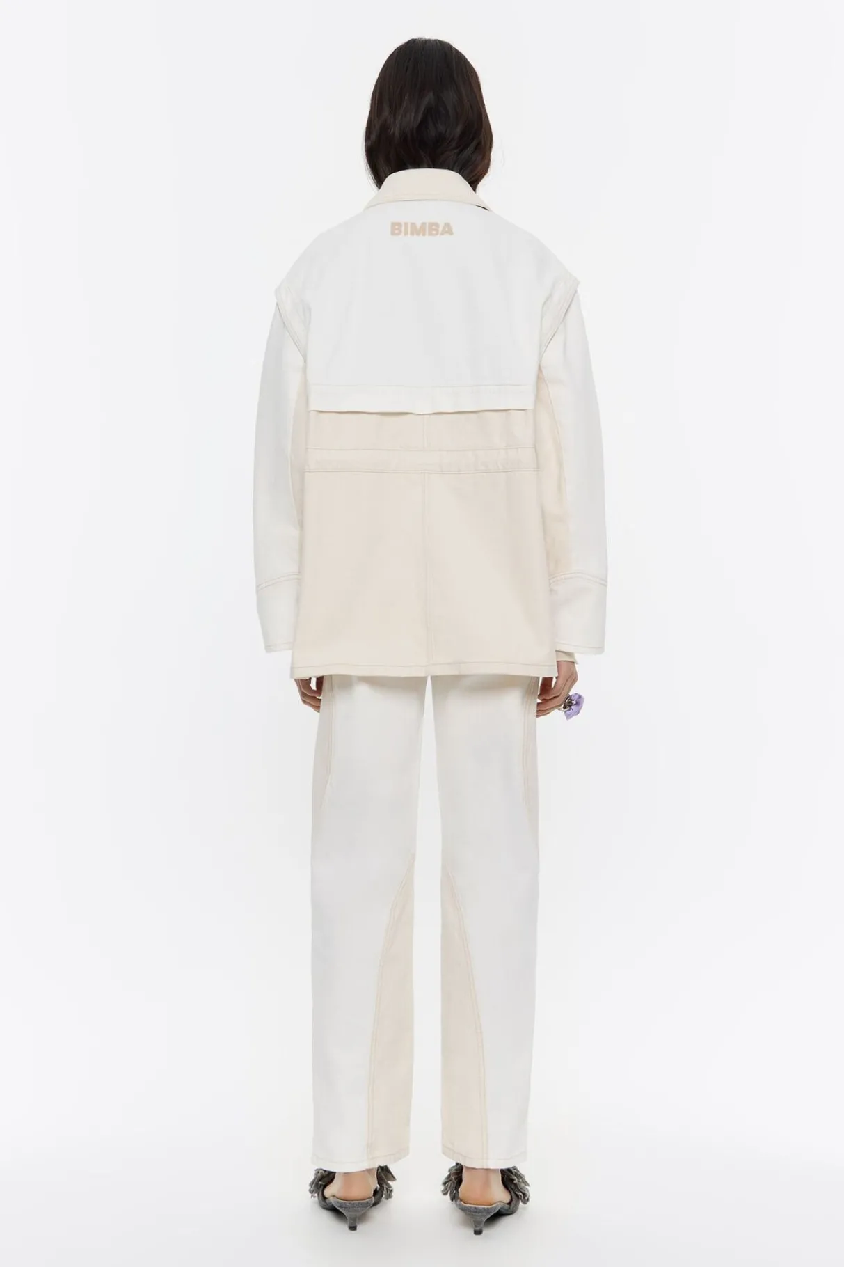 Mujer BIMBA Y LOLA Total Look<Cazadora Denim Recta Cruda