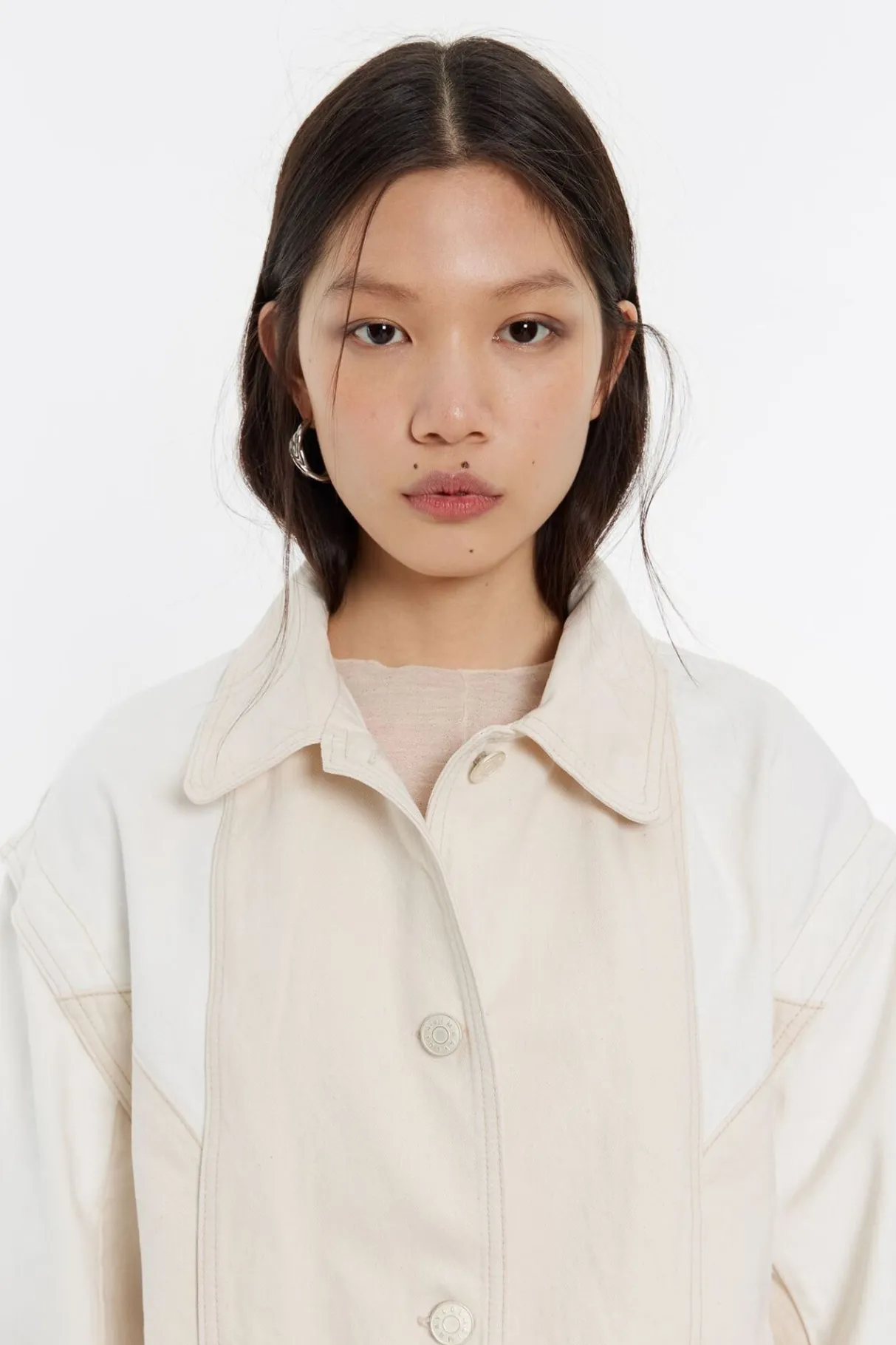 Mujer BIMBA Y LOLA Total Look<Cazadora Denim Recta Cruda