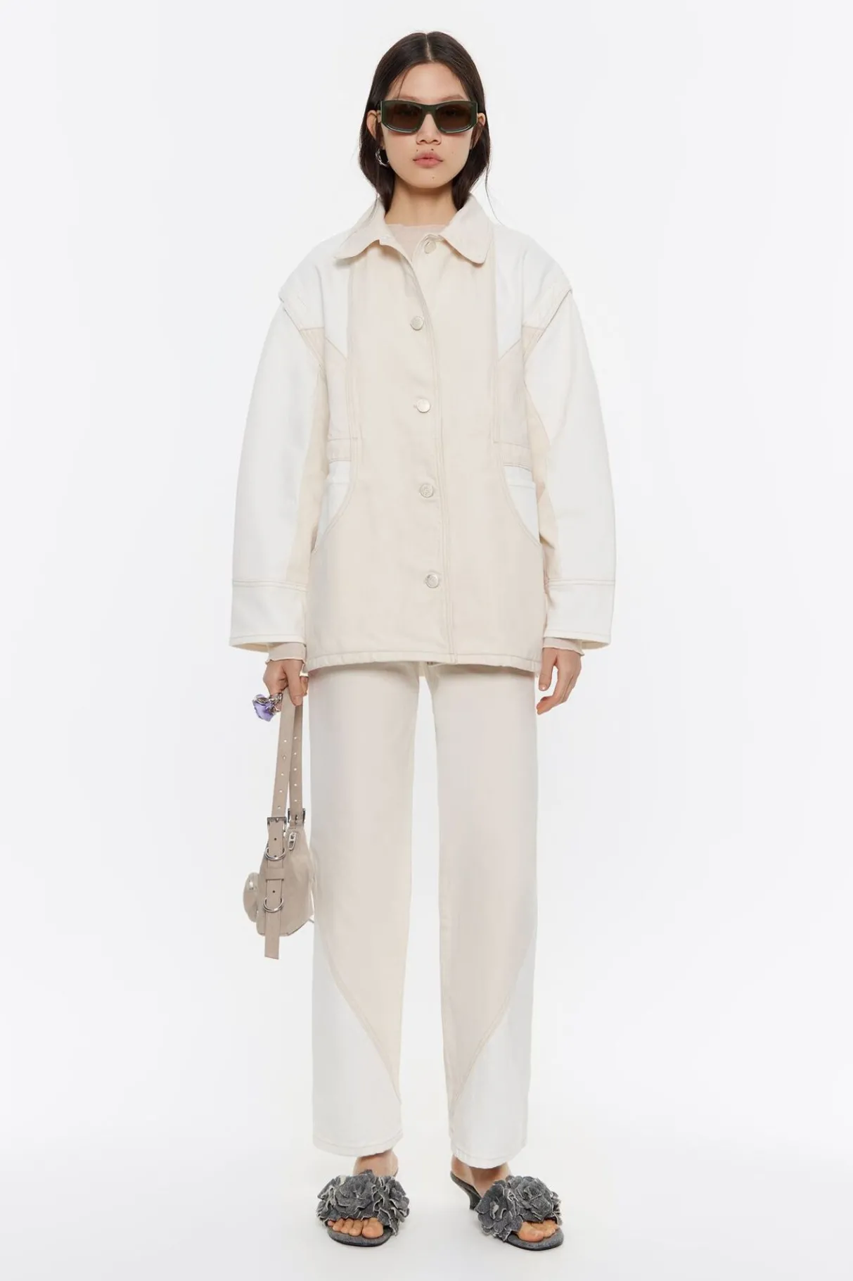 Mujer BIMBA Y LOLA Total Look<Cazadora Denim Recta Cruda