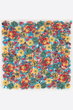 Mujer BIMBA Y LOLA Pañuelos<Chal Flores Rotulador Fondo Blanco