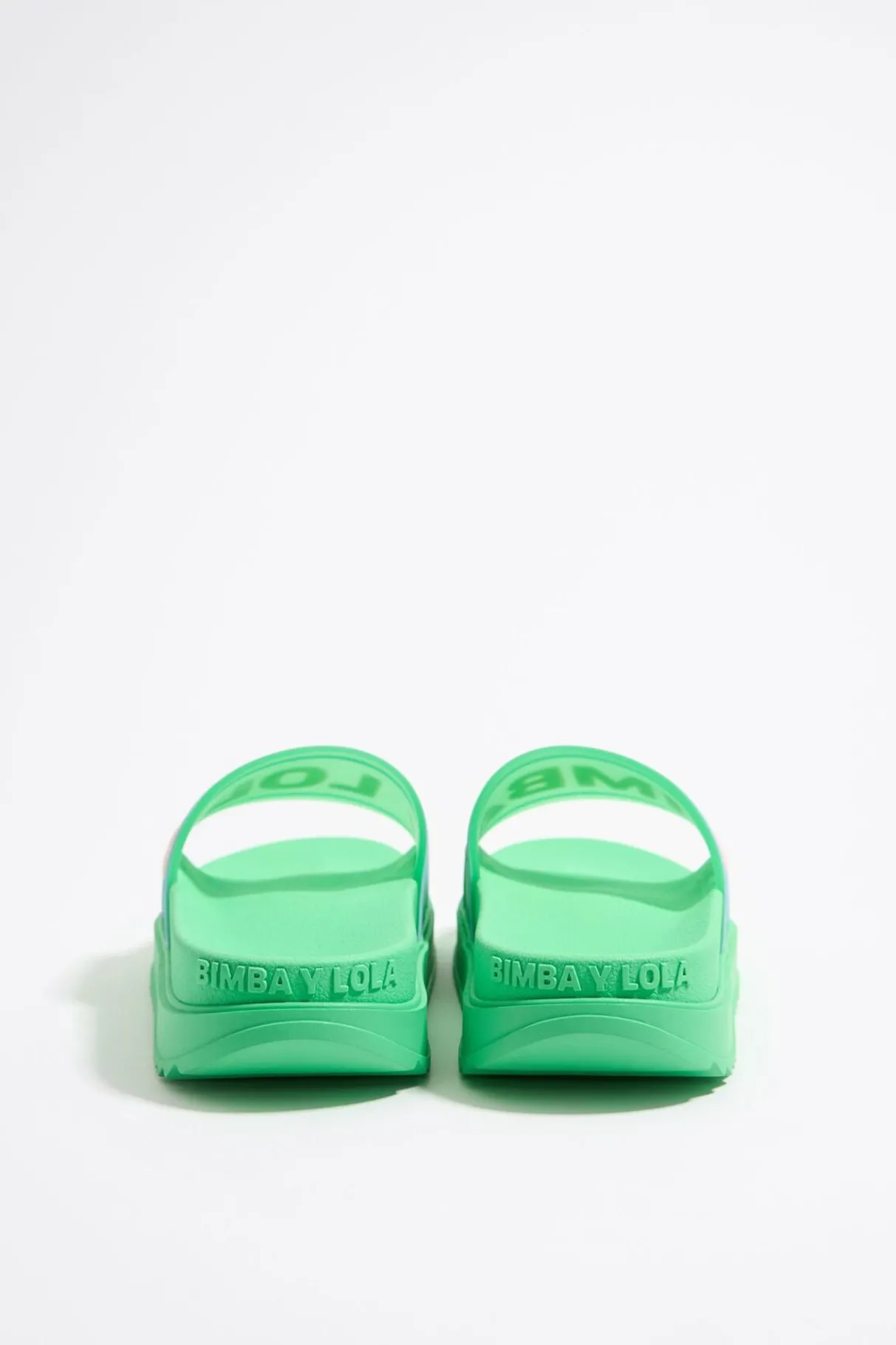 Mujer BIMBA Y LOLA Chanclas<Chancla Plataforma Verde