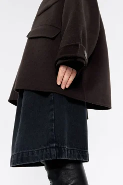 Mujer BIMBA Y LOLA Gabardinas Y Chaquetas<Chaqueton Doble Faz Marron