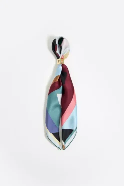 Mujer BIMBA Y LOLA Charms Para Bolsos<Charm Panuelo Logo Geometrico Y Dado Metal