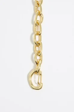 Mujer BIMBA Y LOLA Collares<Collar Cadena Y Escarabajo Negro