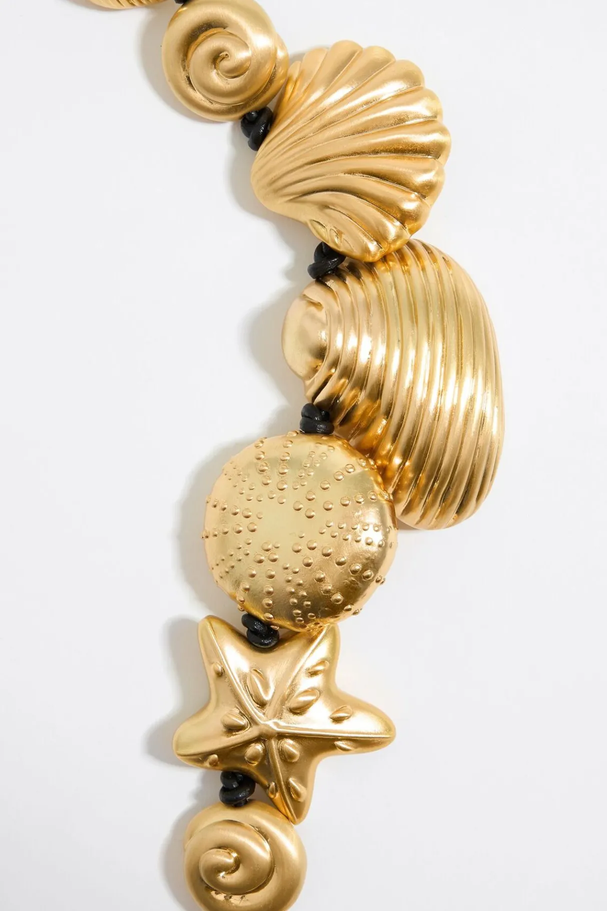 Mujer BIMBA Y LOLA Collares<Collar Caracolas Dorado Mate