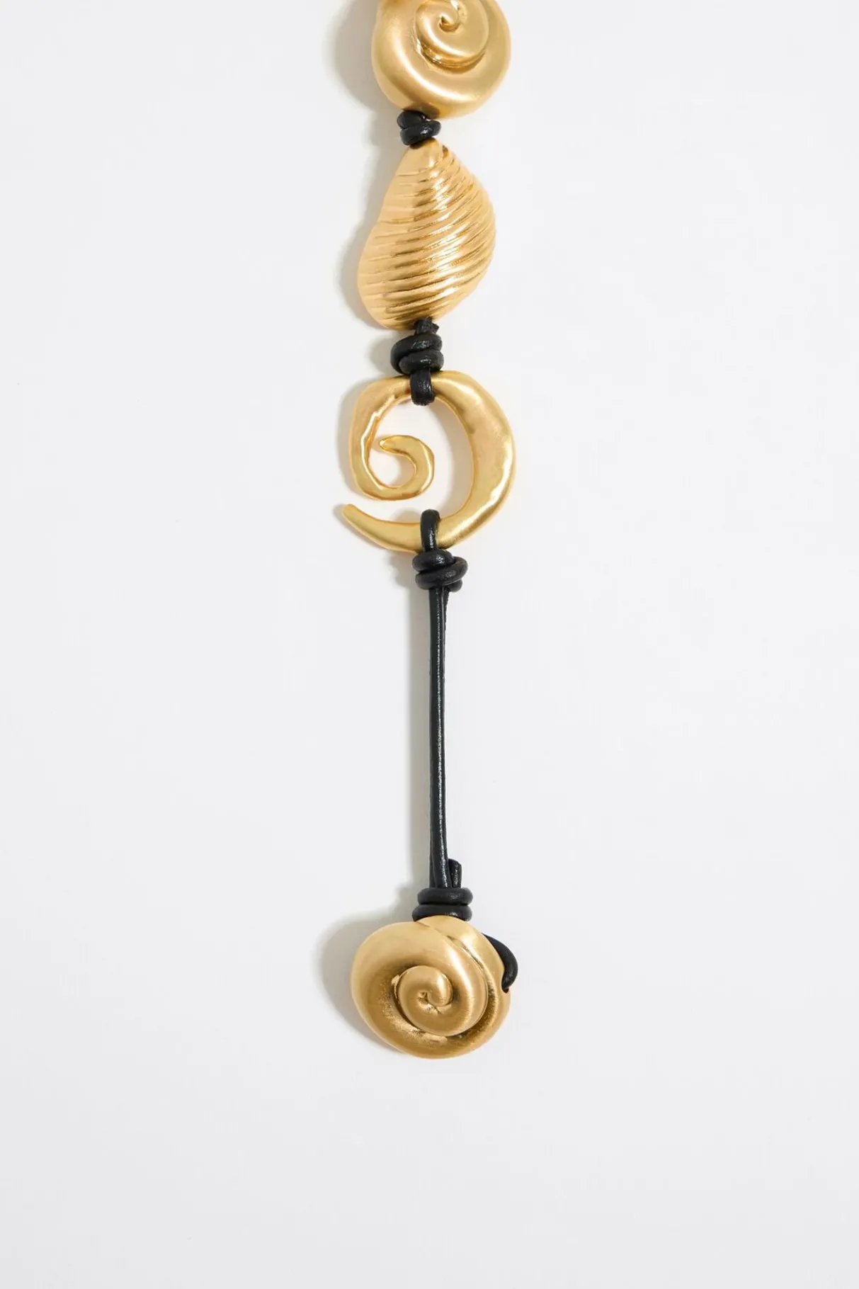 Mujer BIMBA Y LOLA Collares<Collar Caracolas Dorado Mate