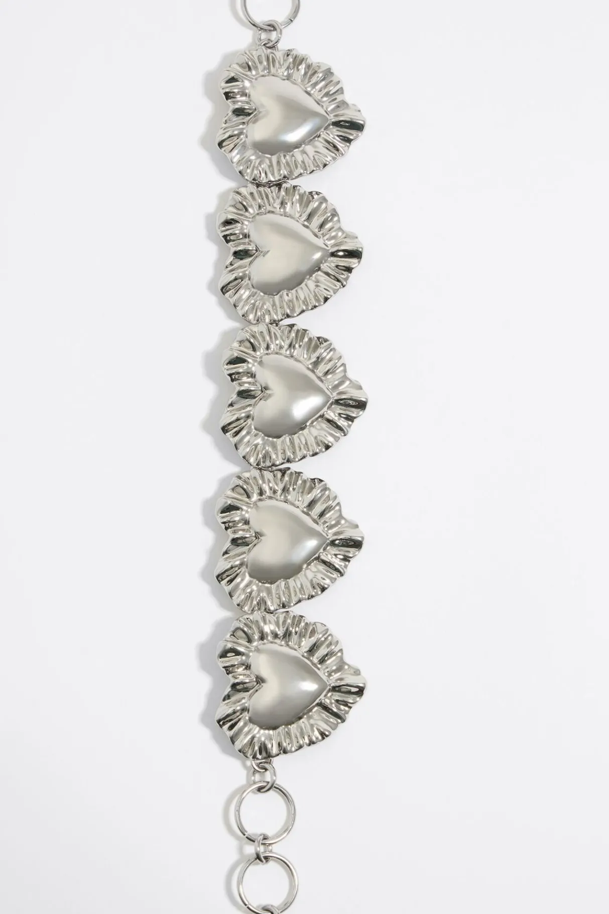 Mujer BIMBA Y LOLA Collares<Collar Cojines Corazon Plateado