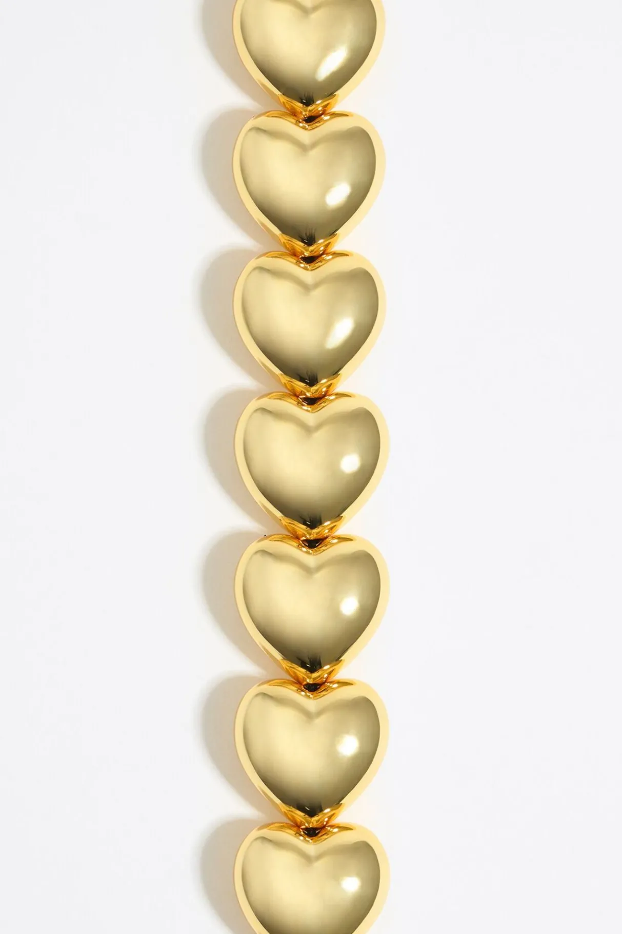 Mujer BIMBA Y LOLA Collares<Collar Corazones Dorado