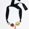 Mujer BIMBA Y LOLA Collares<Collar Cristal Y Mariquita Rojo
