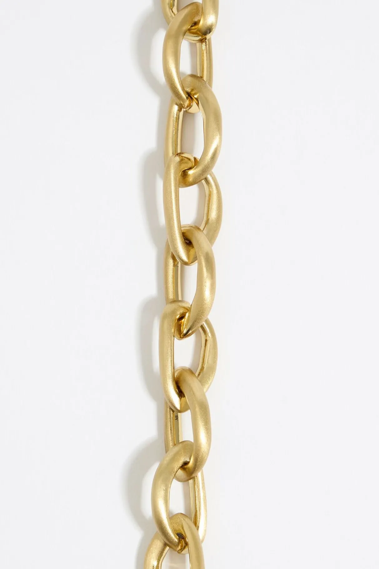 Mujer BIMBA Y LOLA Collares<Collar Eslabones Irregulares Dorado