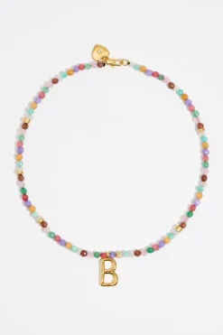 Mujer BIMBA Y LOLA Abecedario<Collar Letra B Piedras Multicolores