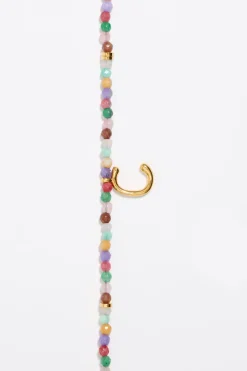 Mujer BIMBA Y LOLA Abecedario<Collar Letra C Piedras Multicolores