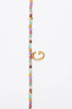 Mujer BIMBA Y LOLA Abecedario<Collar Letra G Piedras Multicolores