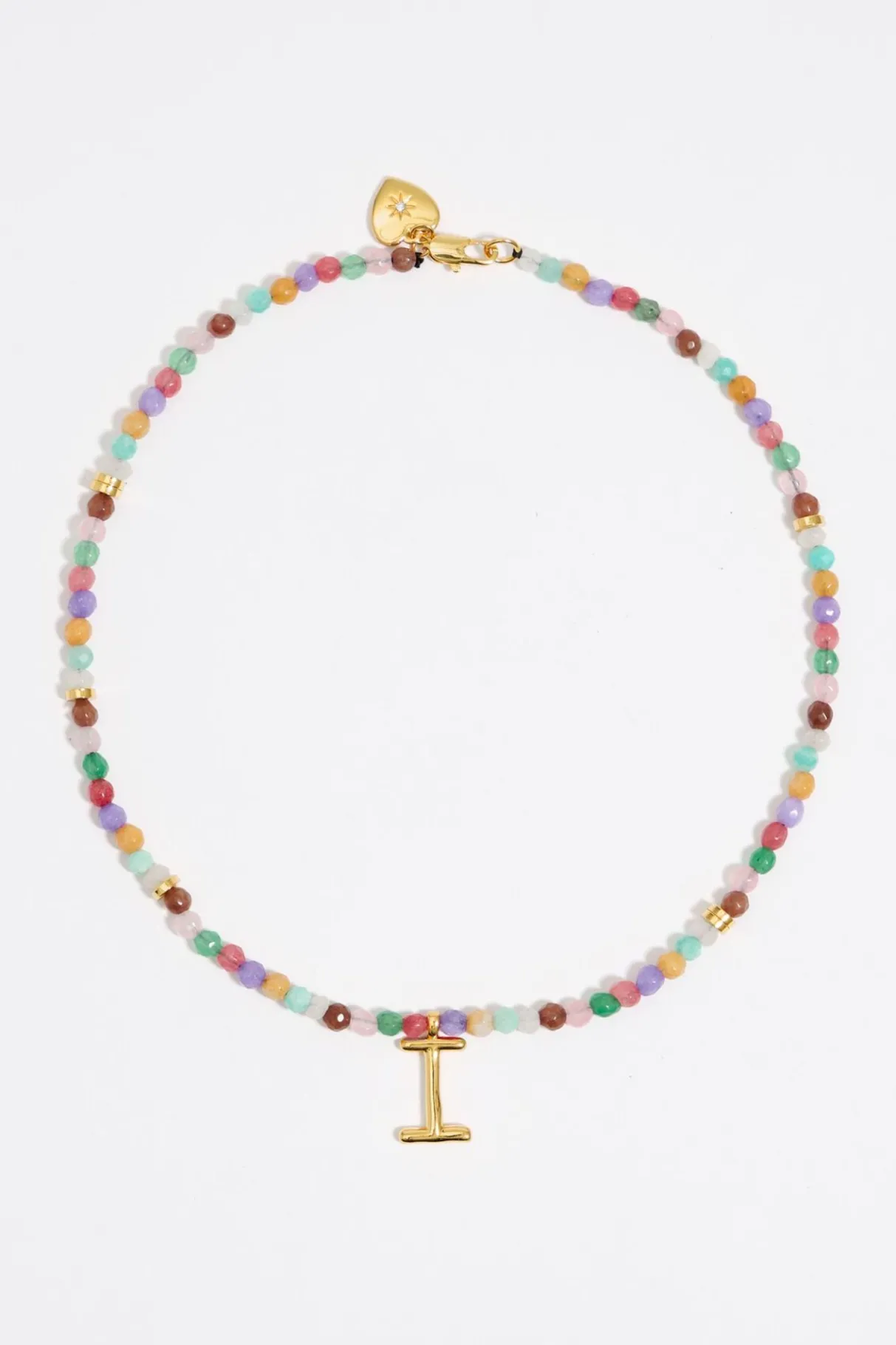 Mujer BIMBA Y LOLA Abecedario<Collar Letra I Piedras Multicolores