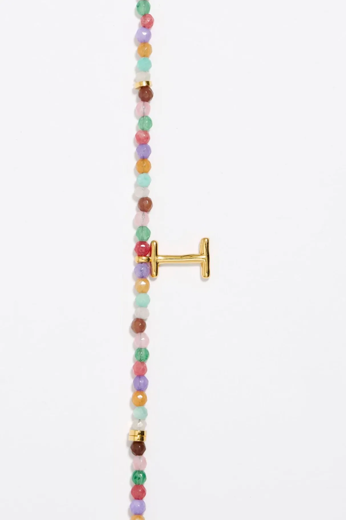 Mujer BIMBA Y LOLA Abecedario<Collar Letra I Piedras Multicolores